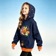 thumbnail image 5 of ZOYOEN Girls Halloween Graphic Hoodie- Cute Long Sleeve Pullover Funny Kids Sweatshirt 4-12, 5 of 6