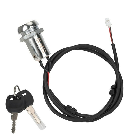 2-Key Waterproof Electric Lock - For -Kukirin G4 Electric Scooter (Lock Core Accessory) Sturdy Locking Mechanism