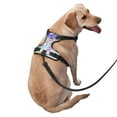 thumbnail image 2 of Dreamy Watercolor Dog Harness, Pet Dog Out to Prevent Break Free Leash, Adjustable, Easy to Wear, Medium, 2 of 9
