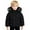 Black, variant on Boys Winter Coat,Boys Puffer Jacket with Pocket Zip up Winter Hoodies Coat Windproof Warm Outerwear Coats Boys Winter Coat Size 7-8 Years
