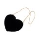 thumbnail image 5 of Moda mujer corazón hombro bolso Casual ligero bolso Tote Girls bolsa para Negro Zulema Tote de hombro, 5 of 8