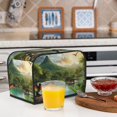thumbnail image 6 of Sikiie Lake Forest Dinosaur Toaster Covers 2 Slice Dustproof Toaster Cover Bread Machine Cover, Dustproof Cover - 11.4" x 7.5" x 7.9", 6 of 7