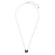 thumbnail image 2 of Collar con colgante de cisne de Swarovski con pavé de cristal negro, 2 of 4