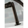 thumbnail image 4 of Aqua Vintage AE8105DL Concord 7" Center Deck-Mount Clawfoot Tub Faucet with Hand Shower, Oil Rubbed Bronze, 4 of 8