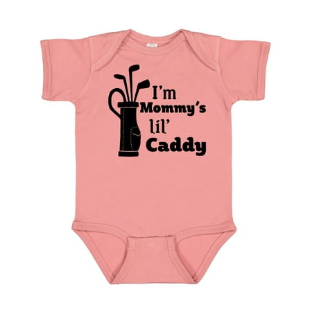 

Inktastic I m Mommy s Lil Caddy- golf for kids Gift Baby Boy or Baby Girl Bodysuit