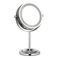 thumbnail image 1 of Miroir de Maquillage Grossissement 5X Rotatif Miroir Éclairé à DEL Miroir de Coiffeuse à DEL, 1 of 10