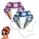 thumbnail image 1 of Bandanas para el pelo hippies, diademas para mujer, diademas bohemias, bandas para el pelo tejidas, pañuelos florales para la cabeza, 1 of 5