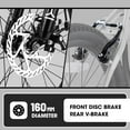 thumbnail image 6 of Ambifirner 20 Inch Mountain Bike Shimano 7-Speed Disc Brake Rear V-Brake with Front Suspension, 6 of 8