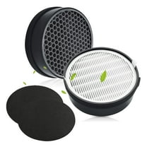 AMI PARTS  LV-H132 Filter Replacement HEPA Compatible with Air Purifier LV-H132-RF 3-in-1 True HEPA Filter