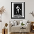 thumbnail image 4 of Historic Framed Print, Sandow.Sarony., 17-7/8" x 21-7/8", 4 of 9