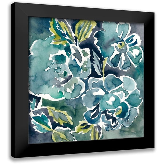 Zarris, Chariklia 12x12 Black Modern Framed Museum Art Print Titled - Danube II