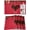 Red, variant on Valentines Placemats Love Chocolate Valentines Day Place Mats for Dining Room Heart Shape Red Brown Washable Table Mats for Kitchen Dining Decorations Set of 4