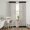 Cream, Charcoal, Ivory, Sand, variant on Red Lattice Geometric Sheer Curtains 84 Inch Length 2 Panels Set, Aesthetics Luxury Abstract Art Voile Window Treatment Rod Pocket Curtains Sheers Drapes for Bedroom/Living Room/Kitchen 52"x84"x2