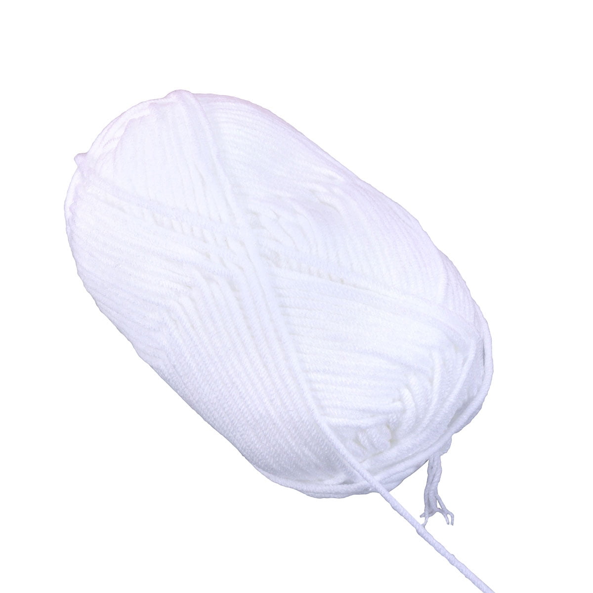 White 60% Wool & Po Blend Yarn, 100G/3, 5Oz. Soft Sport Type Yarn Suitable  For Children's, Women's, Men's Clothing Knitting, Crochet Thread - Yahoo  Shopping