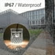 thumbnail image 2 of Waterproof IP67 Outdoor Recessed Spotlight Kit for Wood Terrace 16 Pack LED Spotlights, 2 of 5