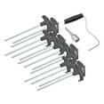 thumbnail image 6 of FRCOLOR Heavy Duty Steel Tent Stakes for Camping with Black Plastic Coating Easy to Insert and Remove, 6 of 8