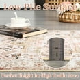 thumbnail image 7 of Garvee 6'x9' Area Rug Machine Washable Rug Vintage Floral Print Accent Carpet, Taupe, 7 of 7