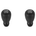 thumbnail image 3 of maskred Black Gear Stick Knob Lever Replacement - Professional Performance Unique Stylish High Accuracy black 2Set, 3 of 6