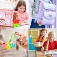 thumbnail image 5 of Fun Little Toys 36Pcs Valentine Popit with Cards with Pop Bubble Keychain Fidget Toys Pop Keychain Stress Anxiety Relief Toy for Kids Valentine's Day Classroom Exchange Prizes, Party Favors, 5 of 7