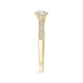 thumbnail image 3 of ANGARA Natural 0.38 Ct. Diamond Classic Ring in 14K Yellow Gold for Women (Ring Size: 3.5), 3 of 9