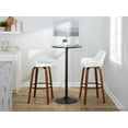 thumbnail image 3 of Daniella 30" Fixed-Height Bar Stool, Bar Chairs, Swivel Bar Stools, Bar Stools Set of 2, 3 of 6