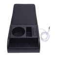 thumbnail image 1 of Coussin d'Accoudoir de Console Centrale de Voiture avec Porte-Gobelet et Port USB, Longueur Réglable Housse de Boîte d'Accoudoir de Console Centrale Auto, Protecteur d'Accoudoir, Rallonge de Boîte de Rangement d'Accoudoir, 1 of 7