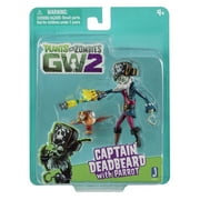 Plants vs. Zombies Garden Warfare 2 Captain Deadbeard with Parrot Figure 2-Pack