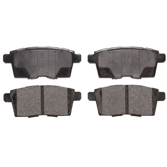 Rear Brake Pad Set - Compatible with 2007 - 2014 Ford Edge 2008 2009 2010 2011 2012 2013