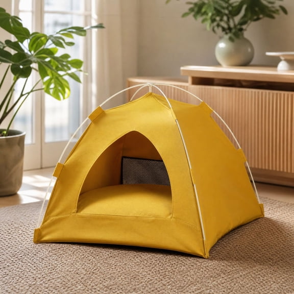 Personalized Indoor Dog Tent House Pet Tent Bed for Small Dog Cats Puppy,Soft Cushion