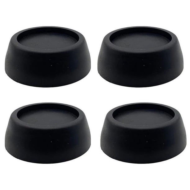 Almohadillas para pies, secadora antivibración, Base de refrigerador, almohadilla antideslizante fija, alfombrilla de goma, almohadilla para patas de muebles, antideslizante y duradera, 4 Ud