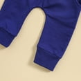 thumbnail image 5 of Kiijoy Newborn Boys Outfits Color Block Casual Sports Hoodie Pants Kids Child Sweatsuit, 5 of 5
