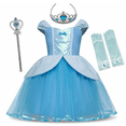 thumbnail image 1 of Girls Princess Dress Costume Cosplay Dress with Accessories, 1 of 2