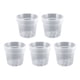 thumbnail image 1 of Maceta transparente para vivero (5 unidades), apta para interior y exterior, universal., 1 of 6