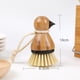 thumbnail image 4 of Cepillo de café perfecl Herramientas de Barista Mango de madera Limpiador de espresso, 4 of 8