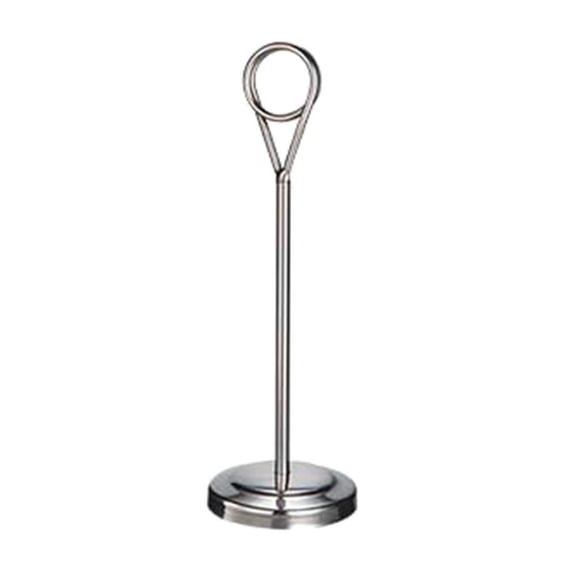Soporte de número Macarena decoración banquete 20cm Acero inoxidable dorado