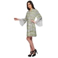 thumbnail image 2 of Moomaya Cotton Robes For Women Lightweight Printed Short Bridesmaid Robes, 2 of 6