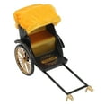 thumbnail image 2 of Retro Rickshaw Model, Rickshaw Model Simulation Nostalgic Multipurpose  For Bookshelf Gold,Dark Green, 2 of 8