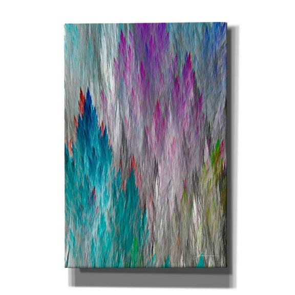 Epic Graffiti 'Brush Panels I' by James Burghardt, Canvas Wall Art, 12"x18"