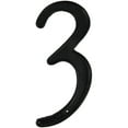 thumbnail image 4 of Traditional House Number, #1, 4 Inches, Matte Black by Stone Harbor Hardware, 4 of 10
