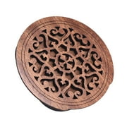 Soundhole Cover,Wooden Sound Cover Buffer Wood Eq Cover Block Buffer 4 Buzhi Block Buffer Wood Sound Cover Block Hxber Dsfen