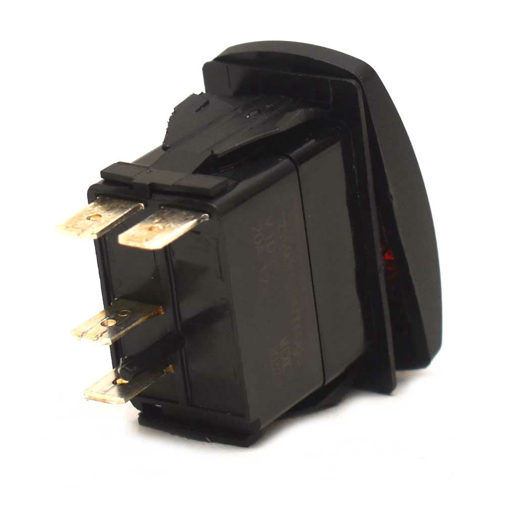 Carling On/Off Contura V Boat Rocker Switch | Court Lts 4 Spade 12V