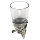 thumbnail image 4 of Vaso de whisky con diseño único de cabeza de animal, taza de cristal divertida y novedosa para bares, tabernas, juegos de fiesta, rinoceronte, 4 of 5