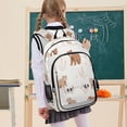 thumbnail image 7 of FORMRS Unisex School Backpack 17" Student Travel Bag with Laptop Compartment, Gray Bears, 7 of 7