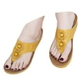 thumbnail image 3 of Women's Slippers Flip Flops Sandals with Arch Support for Comfortable Walking Summer Massage Platform Shoes, 3 of 9