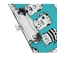 thumbnail image 2 of Inkdotpot Decorative Clipboard Letter Size Clipboard with Low Profile Clip,Retractable Key Hole for Hanging Paperboard for Office School w/ Free Marker & Eraser,Cat-9x15 Inch, 2 of 7