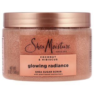 SheaMoisture Coconut & Hibiscus Glowing Radiance Scrub, 12 oz