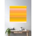 thumbnail image 2 of Deep Autumn Colors Striped | Deep Autumn Color Palette Stripes Poster Wall Art, Modern Wall Decor For Living Room Bedroom, 30x30 UNFRAMED, 2 of 3