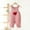 Pink, variant on Generic Baby Boy Girl Corduroy Bib Overalls Cotton Button Suspender Overalls Plain Romper Loose Jumpsuit for 2-8Years