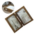 thumbnail image 1 of WASHWEPE 1 Piece Foldable Picture Frame Vintage For Best Friends Home, 1 of 8