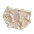 thumbnail image 3 of Hilenly Womens Cotton Underwear Cheeky Bikini Panties Lace Briefs Soft Stretch Ladies Underwear, 3 of 3